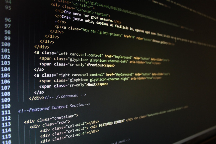 website interface design
